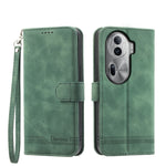 Dierfeng Dream Line TPU + Custodia per telefono in pelle PU, For OPPO Reno13 F 4G / 5G, For OPPO Reno11 Pro China, For OPPO Reno11 China, For OPPO A2