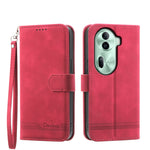 Dierfeng Dream Line TPU + Custodia per telefono in pelle PU, For OPPO Reno13 F 4G / 5G, For OPPO Reno11 Pro China, For OPPO Reno11 China, For OPPO A2