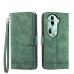 Dierfeng Dream Line TPU + Custodia per telefono in pelle PU, For OPPO Reno13 F 4G / 5G, For OPPO Reno11 Pro China, For OPPO Reno11 China, For OPPO A2