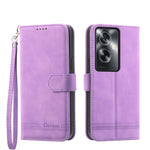 Dierfeng Dream Line TPU + Custodia per telefono in pelle PU, For OPPO Reno13 F 4G / 5G, For OPPO Reno11 Pro China, For OPPO Reno11 China, For OPPO A2