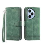 Dierfeng Dream Line TPU + Custodia per telefono in pelle PU, For OPPO Reno14 Global / Reno14 F 5G, For OPPO A5x 5G / A3 4G / 5G / A3x 4G / 5G, For OPPO A5 5G Global / A3 Pro 5G, For OPPO A5 PRO 5G Global