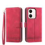 Dierfeng Dream Line TPU + Custodia per telefono in pelle PU, For OPPO Reno14 Global / Reno14 F 5G, For OPPO A5x 5G / A3 4G / 5G / A3x 4G / 5G, For OPPO A5 5G Global / A3 Pro 5G, For OPPO A5 PRO 5G Global