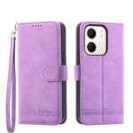Dierfeng Dream Line TPU + Custodia per telefono in pelle PU, For OPPO Reno14 Global / Reno14 F 5G, For OPPO A5x 5G / A3 4G / 5G / A3x 4G / 5G, For OPPO A5 5G Global / A3 Pro 5G, For OPPO A5 PRO 5G Global