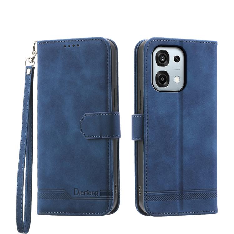 Dierfeng Dream Line TPU + Custodia per telefono in pelle PU, For OPPO Reno15 F 5G, For OPPO Reno15 5G / Reno 15c 5G, For OPPO A6x 5G / A6 5G Global, For OPPO A6 Pro 4G / 5G Global / F31 5G