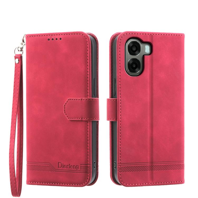 Dierfeng Dream Line TPU + Custodia per telefono in pelle PU, For OPPO Reno15 F 5G, For OPPO Reno15 5G / Reno 15c 5G, For OPPO A6x 5G / A6 5G Global, For OPPO A6 Pro 4G / 5G Global / F31 5G