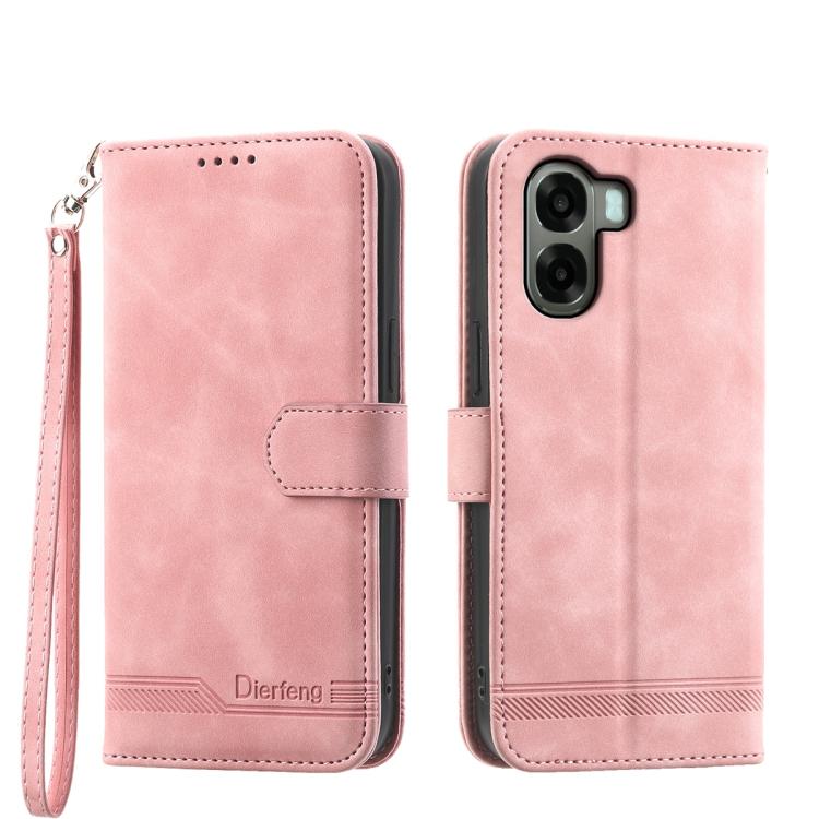 Dierfeng Dream Line TPU + Custodia per telefono in pelle PU, For OPPO Reno15 F 5G, For OPPO Reno15 5G / Reno 15c 5G, For OPPO A6x 5G / A6 5G Global, For OPPO A6 Pro 4G / 5G Global / F31 5G