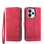 Dierfeng Dream Line TPU + Custodia per telefono in pelle PU, For OPPO Reno15 F 5G, For OPPO Reno15 5G / Reno 15c 5G, For OPPO A6x 5G / A6 5G Global, For OPPO A6 Pro 4G / 5G Global / F31 5G
