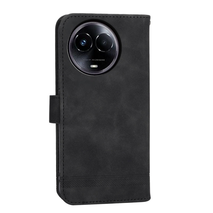 Dierfeng Dream Line TPU + Custodia per telefono in pelle PU, For Realme 11 5G, For Realme 11 Pro 5G / 11 Pro+ 5G