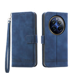 Dierfeng Dream Line TPU + Custodia per telefono in pelle PU, For Realme 12 5G, For Realme 12+, For Realme 12 Pro+, For Realme 11 4G