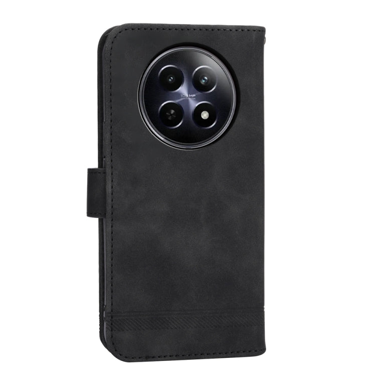 Dierfeng Dream Line TPU + Custodia per telefono in pelle PU, For Realme 12 5G, For Realme 12+, For Realme 12 Pro+, For Realme 11 4G