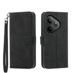 Dierfeng Dream Line TPU + Custodia per telefono in pelle PU, For Realme 14 Pro, For Realme C75 / Realme 14x, For Realme 13+, For Realme GT 6 Global