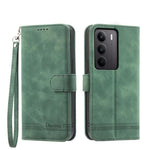 Dierfeng Dream Line TPU + Custodia per telefono in pelle PU, For Realme 14 Pro, For Realme C75 / Realme 14x, For Realme 13+, For Realme GT 6 Global