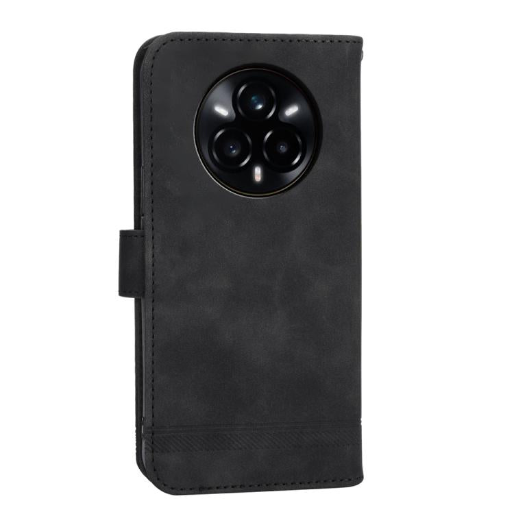 Dierfeng Dream Line TPU + Custodia per telefono in pelle PU, For Realme 14 Pro, For Realme C75 / Realme 14x, For Realme 13+, For Realme GT 6 Global