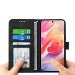 Dierfeng Dream Line TPU + Custodia per telefono in pelle PU, For Realme 14 Pro, For Realme C75 / Realme 14x, For Realme 13+, For Realme GT 6 Global