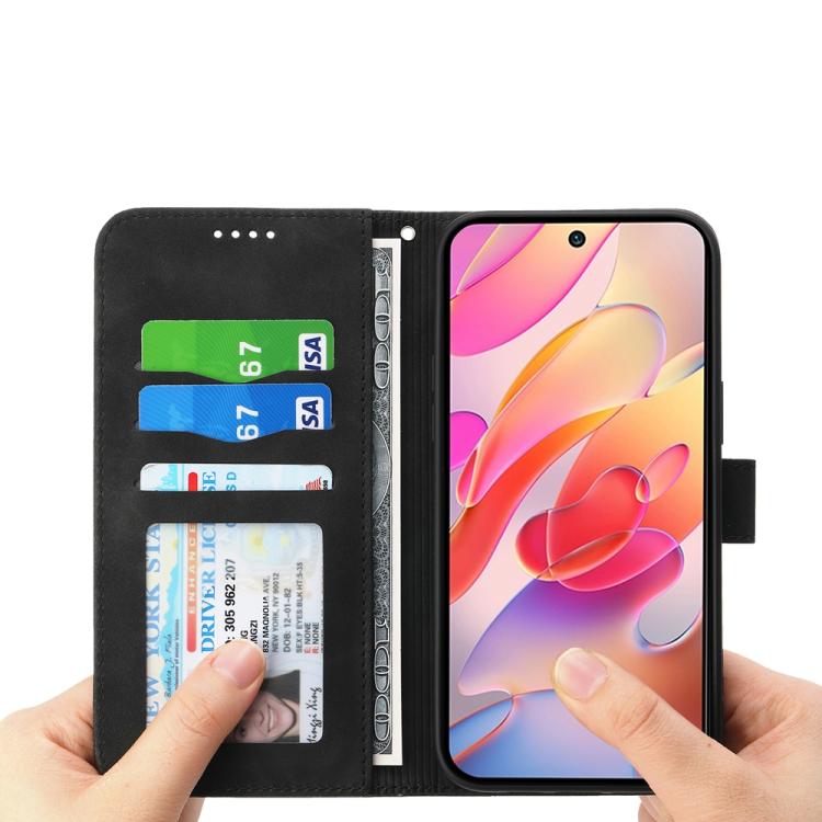Dierfeng Dream Line TPU + Custodia per telefono in pelle PU, For Realme 14 Pro, For Realme C75 / Realme 14x, For Realme 13+, For Realme GT 6 Global