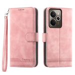Dierfeng Dream Line TPU + Custodia per telefono in pelle PU, For Realme 15T 5G, For Realme 15 5G / Realme 15 Pro 5G, For Realme 14 / Realme P3 5G, For Realme 14 Pro+