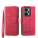 Dierfeng Dream Line TPU + Custodia per telefono in pelle PU, For Realme 15T 5G, For Realme 15 5G / Realme 15 Pro 5G, For Realme 14 / Realme P3 5G, For Realme 14 Pro+