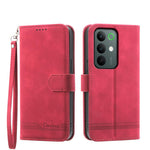 Dierfeng Dream Line TPU + Custodia per telefono in pelle PU, For Realme C100 4G, For Realme 16 5G, For Realme C85 5G / Realme 15x 5G, For Realme C85 Pro 4G