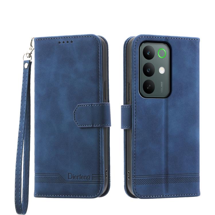 Dierfeng Dream Line TPU + Custodia per telefono in pelle PU, For Realme C100 4G, For Realme 16 5G, For Realme C85 5G / Realme 15x 5G, For Realme C85 Pro 4G