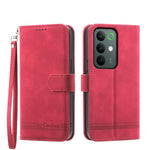 Dierfeng Dream Line TPU + Custodia per telefono in pelle PU, For Realme C100 4G, For Realme 16 5G, For Realme C85 5G / Realme 15x 5G, For Realme C85 Pro 4G