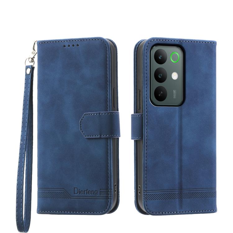 Dierfeng Dream Line TPU + Custodia per telefono in pelle PU, For Realme C100 4G, For Realme 16 5G, For Realme C85 5G / Realme 15x 5G, For Realme C85 Pro 4G