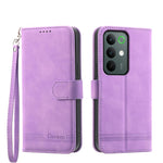 Dierfeng Dream Line TPU + Custodia per telefono in pelle PU, For Realme C100 4G, For Realme 16 5G, For Realme C85 5G / Realme 15x 5G, For Realme C85 Pro 4G