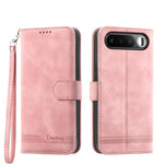 Dierfeng Dream Line TPU + Custodia per telefono in pelle PU, For Realme C100 4G, For Realme 16 5G, For Realme C85 5G / Realme 15x 5G, For Realme C85 Pro 4G