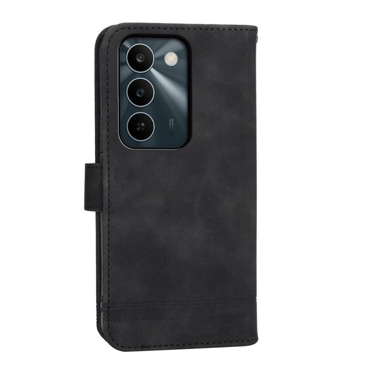 Dierfeng Dream Line TPU + Custodia per telefono in pelle PU, For Realme C100 4G, For Realme 16 5G, For Realme C85 5G / Realme 15x 5G, For Realme C85 Pro 4G