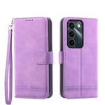 Dierfeng Dream Line TPU + Custodia per telefono in pelle PU, For Realme C100 4G, For Realme 16 5G, For Realme C85 5G / Realme 15x 5G, For Realme C85 Pro 4G
