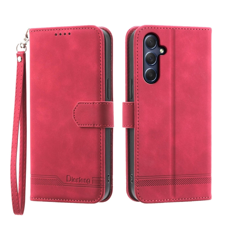 Custodia portafoglio TPU e pelle PU per Samsung Galaxy M54