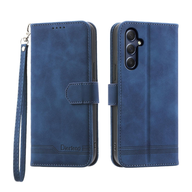 Custodia portafoglio TPU e pelle PU per Samsung Galaxy M54