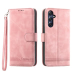 Custodia portafoglio TPU e pelle PU per Samsung Galaxy M54
