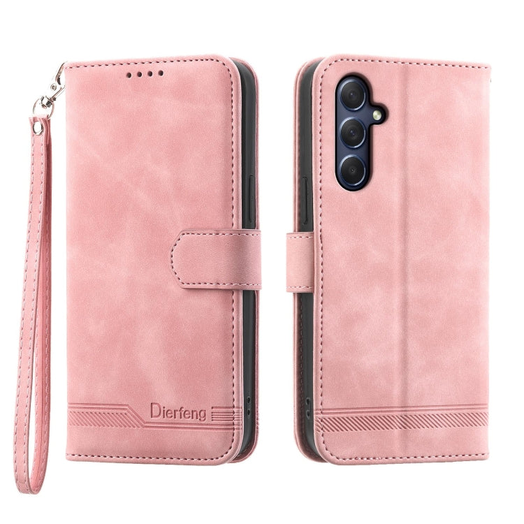Custodia portafoglio TPU e pelle PU per Samsung Galaxy M54