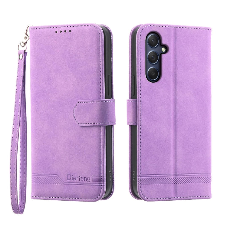 Custodia portafoglio TPU e pelle PU per Samsung Galaxy M54