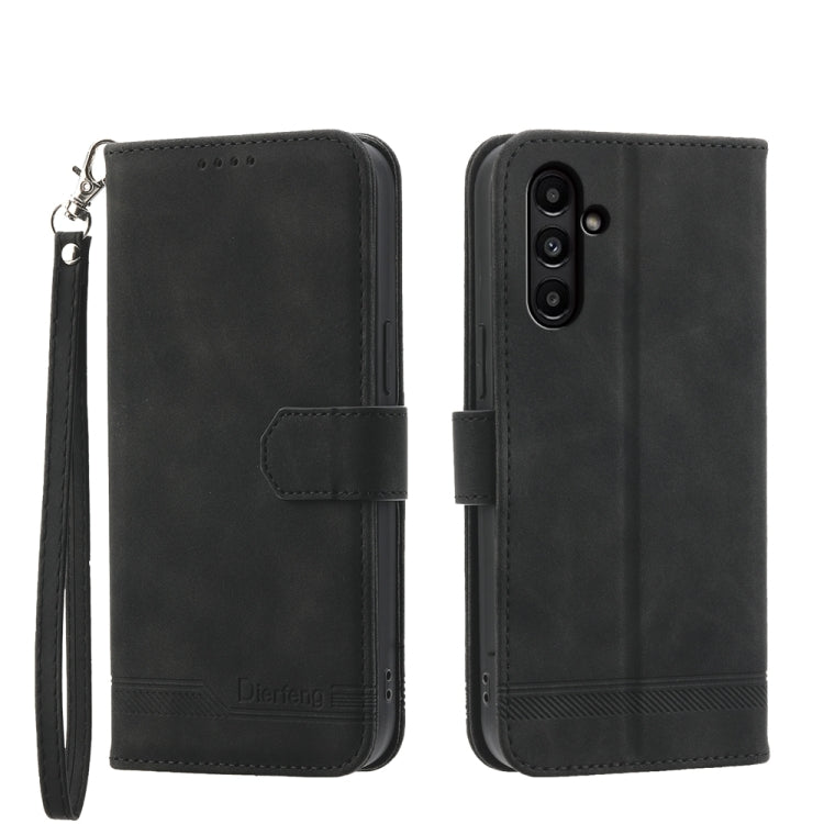 Custodia portafoglio TPU e pelle PU per Samsung Galaxy A15