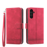 Custodia portafoglio TPU e pelle PU per Samsung Galaxy A15