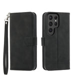 Custodia portafoglio TPU e pelle PU per Samsung Galaxy S24 Ultra