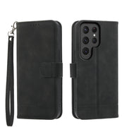 Custodia portafoglio TPU e pelle PU per Samsung Galaxy S24 Ultra