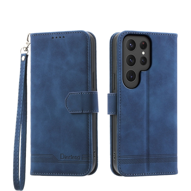 Custodia portafoglio TPU e pelle PU per Samsung Galaxy S24 Ultra