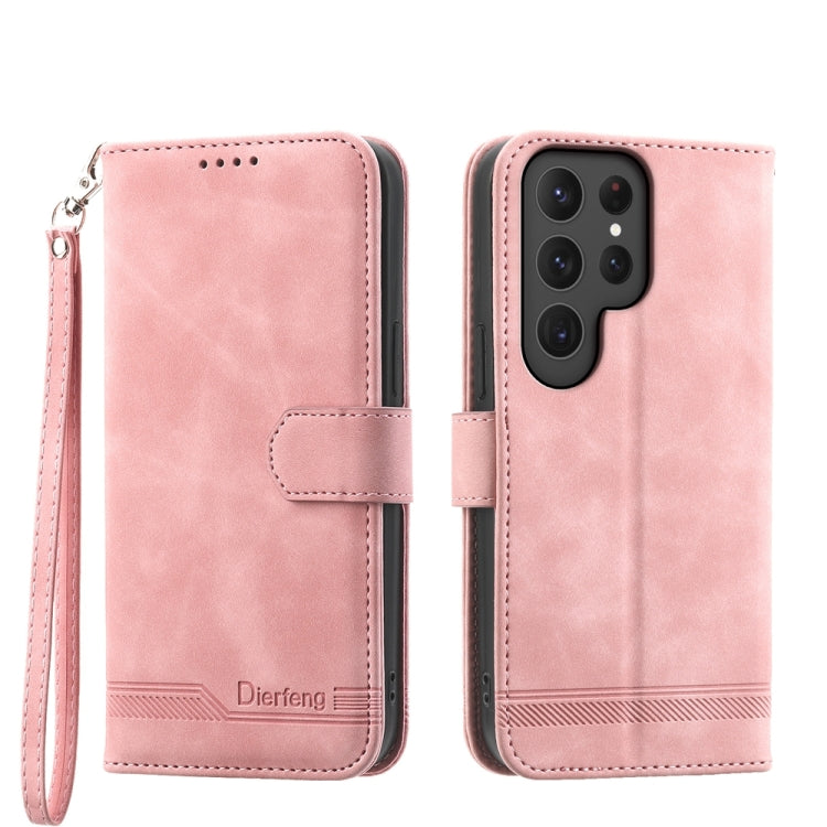 Custodia portafoglio TPU e pelle PU per Samsung Galaxy S24 Ultra