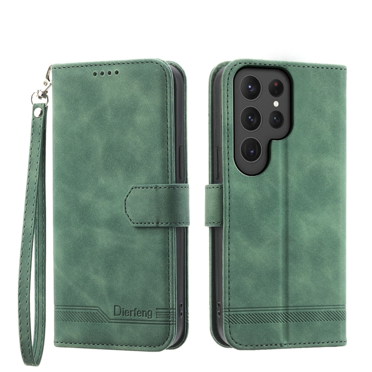 Custodia portafoglio TPU e pelle PU per Samsung Galaxy S24 Ultra