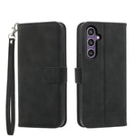 Custodia portafoglio TPU e pelle PU per Samsung Galaxy S24 Ultra
