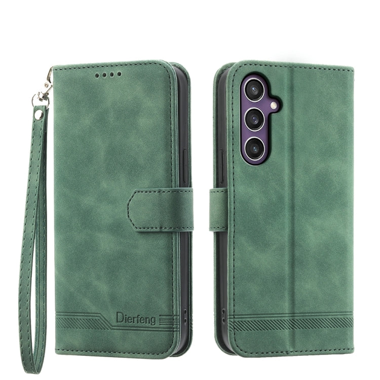 Custodia portafoglio TPU e pelle PU per Samsung Galaxy S24 Ultra