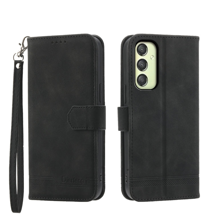 Custodia portafoglio TPU e pelle PU per Samsung Galaxy A15