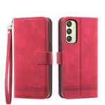 Custodia portafoglio TPU e pelle PU per Samsung Galaxy A15
