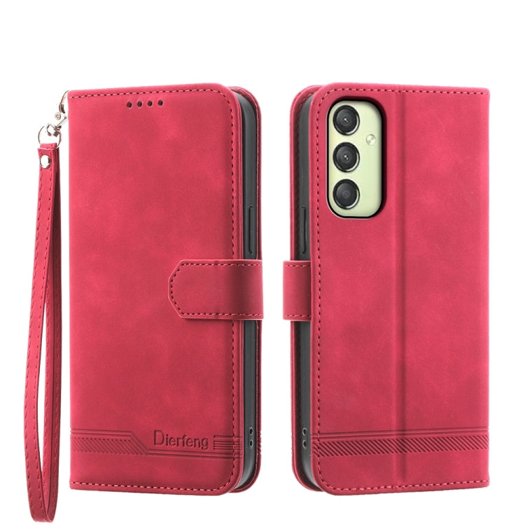 Custodia portafoglio TPU e pelle PU per Samsung Galaxy A15