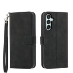 Custodia portafoglio TPU e pelle PU per Samsung Galaxy M55