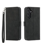 Custodia portafoglio TPU e pelle PU per Samsung Galaxy M55
