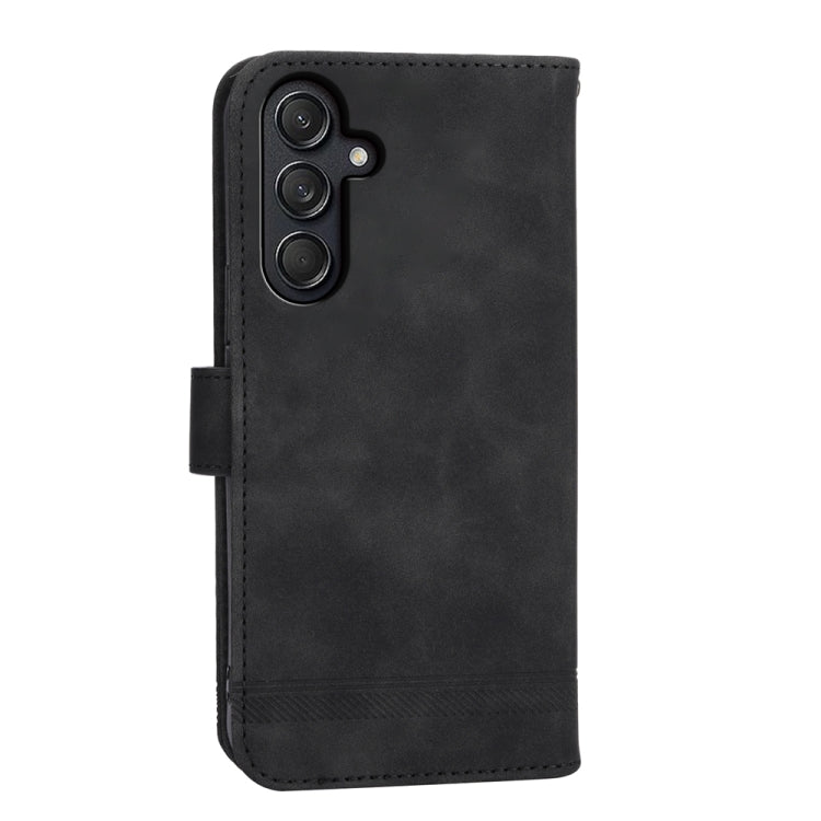 Custodia portafoglio TPU e pelle PU per Samsung Galaxy M55
