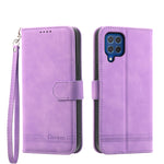 Custodia portafoglio TPU e pelle PU per Samsung Galaxy M54